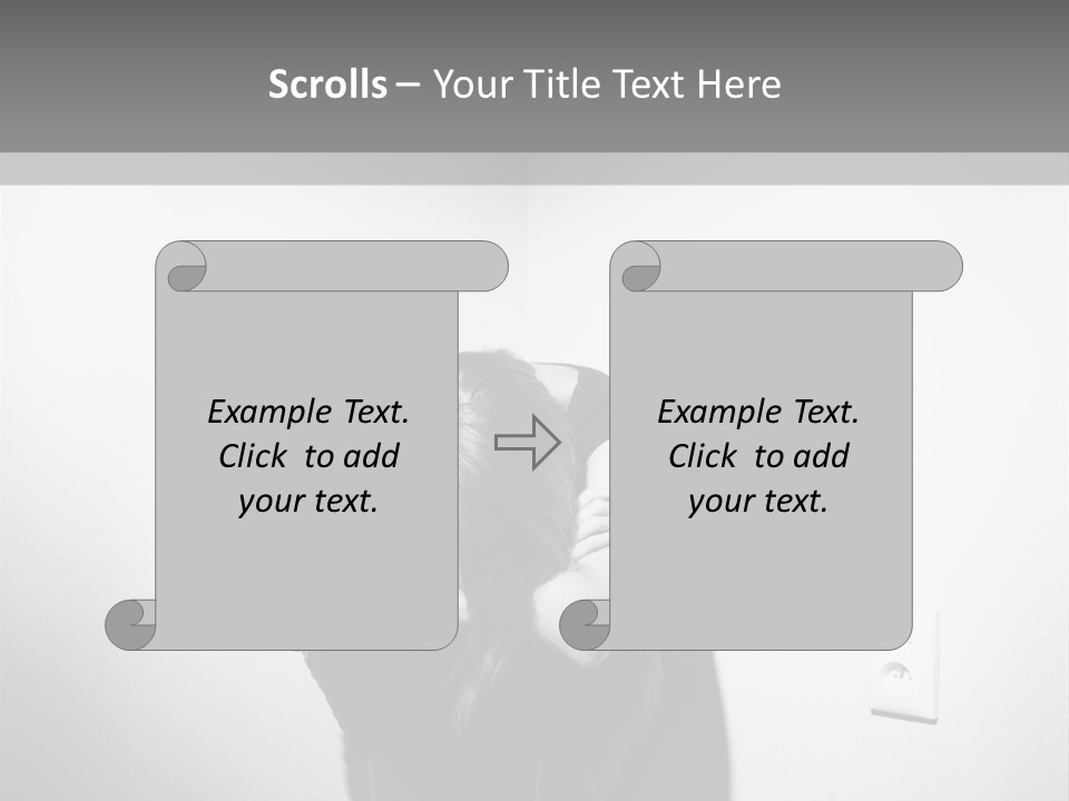 Concept Illness Stressed PowerPoint Template