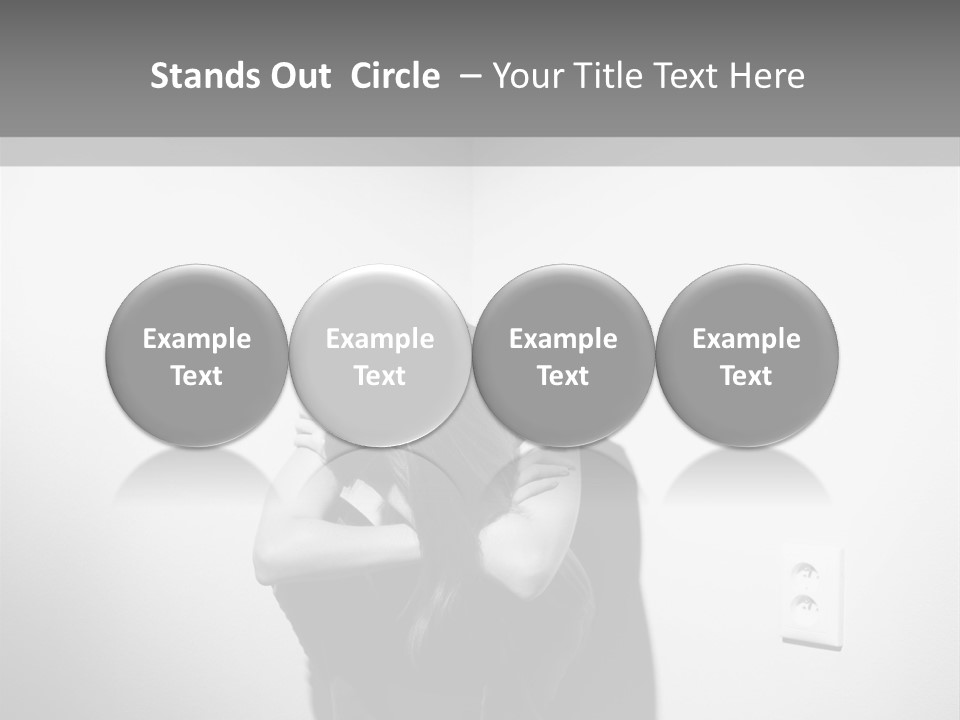 Concept Illness Stressed PowerPoint Template