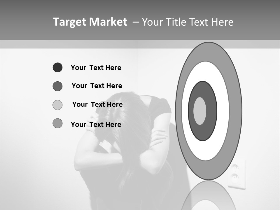 Concept Illness Stressed PowerPoint Template