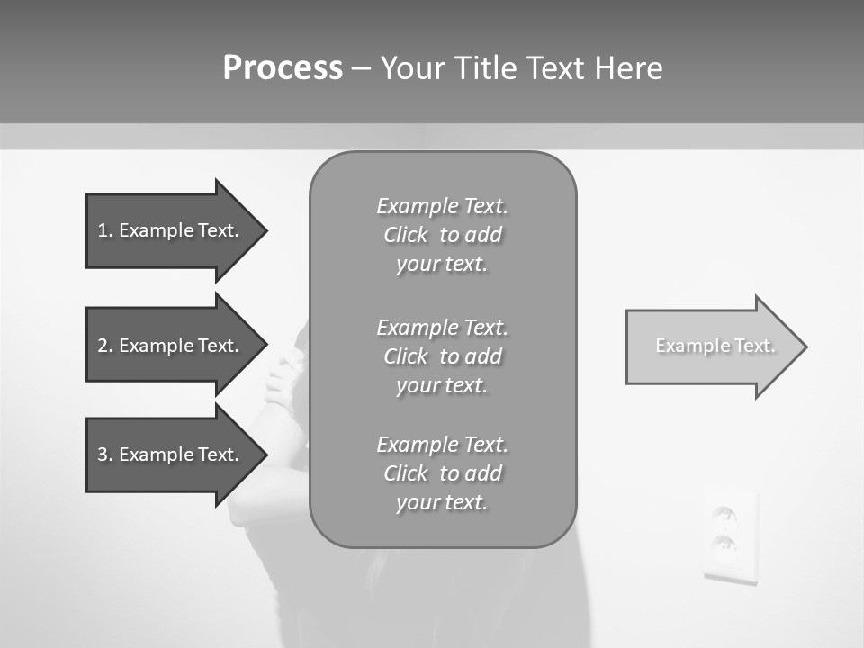 Concept Illness Stressed PowerPoint Template