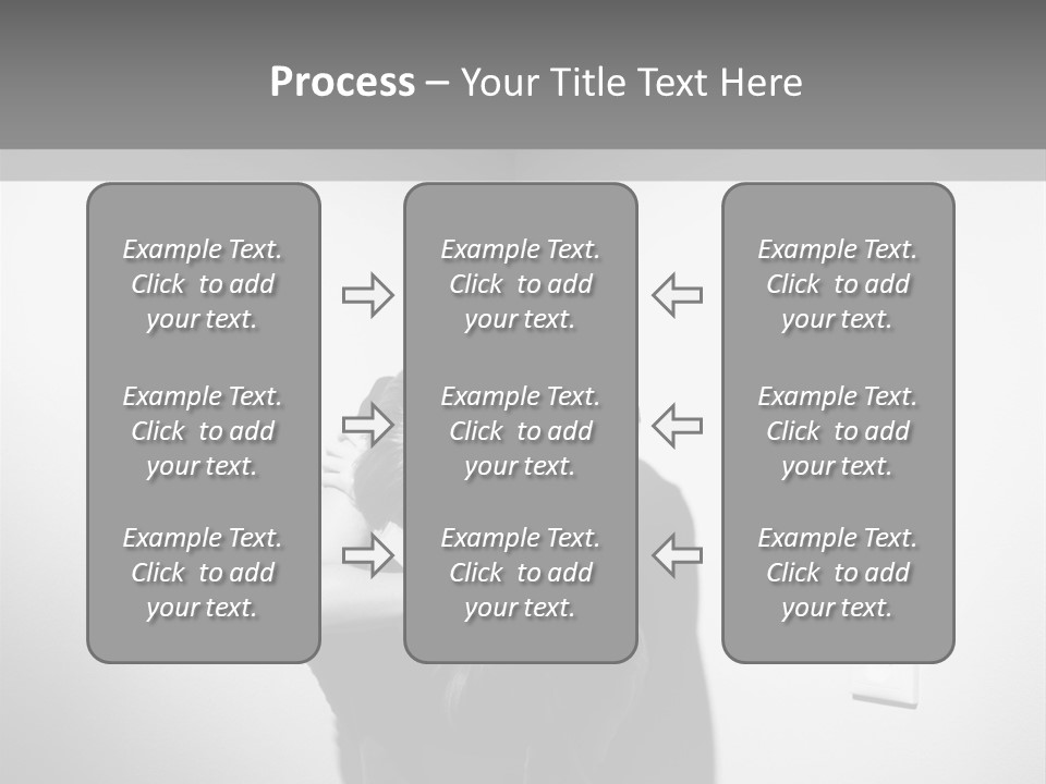Concept Illness Stressed PowerPoint Template