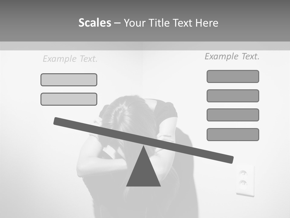 Concept Illness Stressed PowerPoint Template