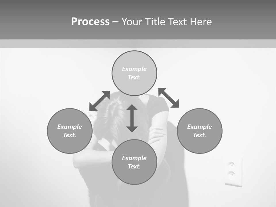 Concept Illness Stressed PowerPoint Template