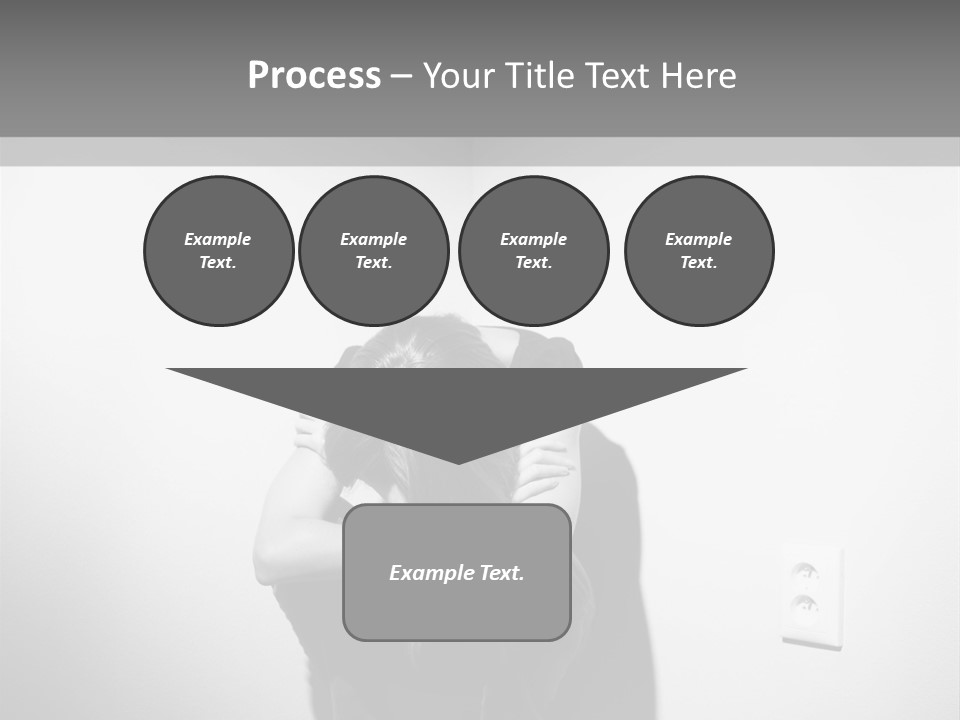 Concept Illness Stressed PowerPoint Template