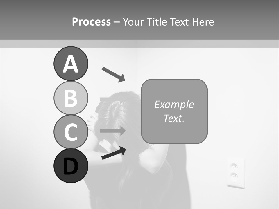 Concept Illness Stressed PowerPoint Template