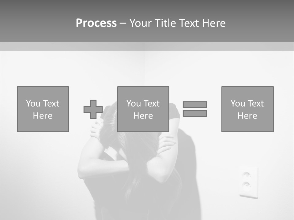 Concept Illness Stressed PowerPoint Template