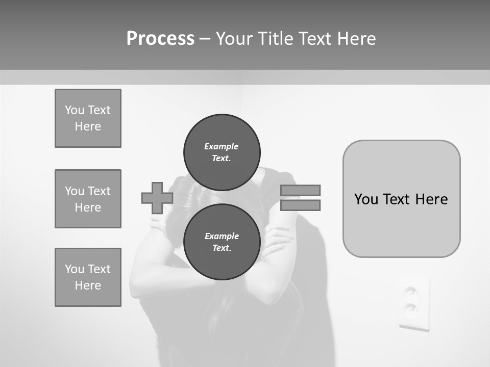 Concept Illness Stressed PowerPoint Template