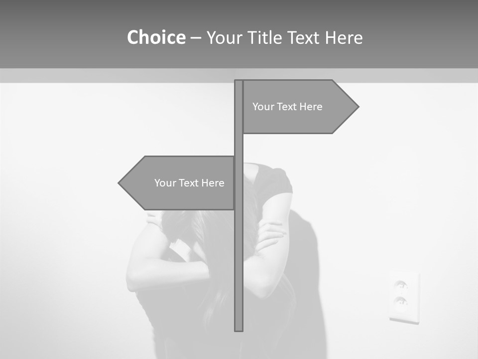 Concept Illness Stressed PowerPoint Template