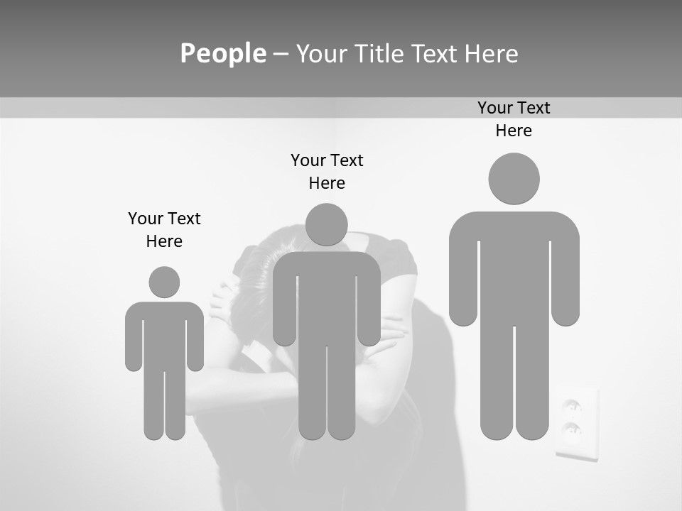 Concept Illness Stressed PowerPoint Template
