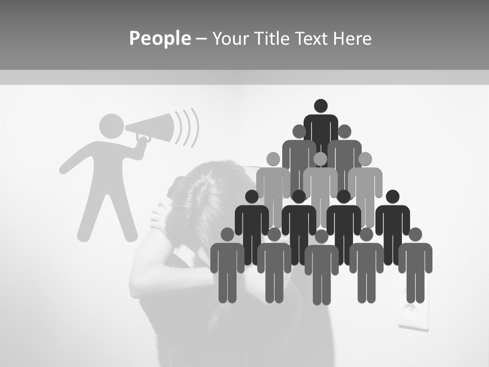 Concept Illness Stressed PowerPoint Template