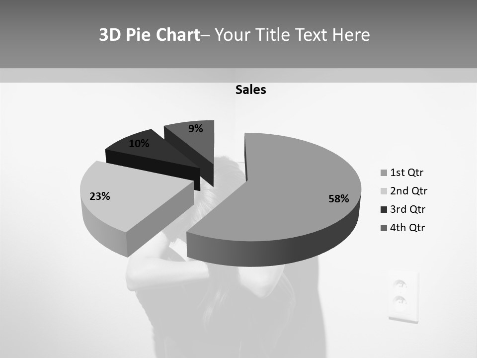 Concept Illness Stressed PowerPoint Template