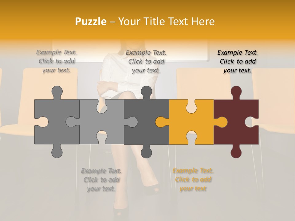 Floor Years Knee PowerPoint Template