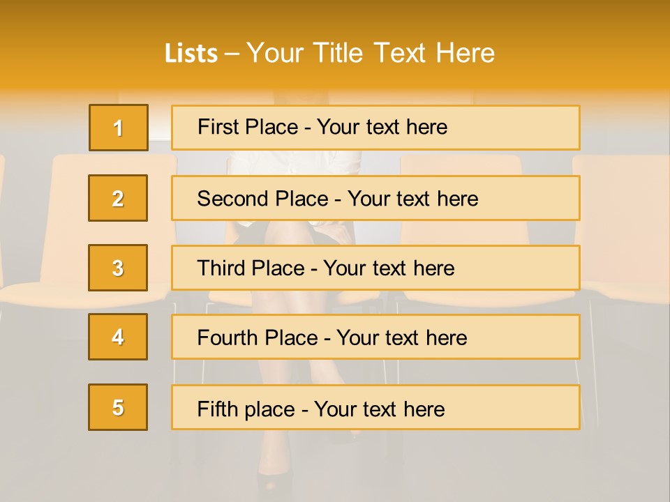 Floor Years Knee PowerPoint Template