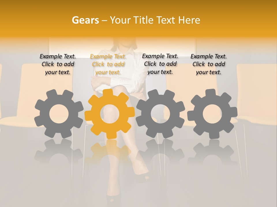 Floor Years Knee PowerPoint Template