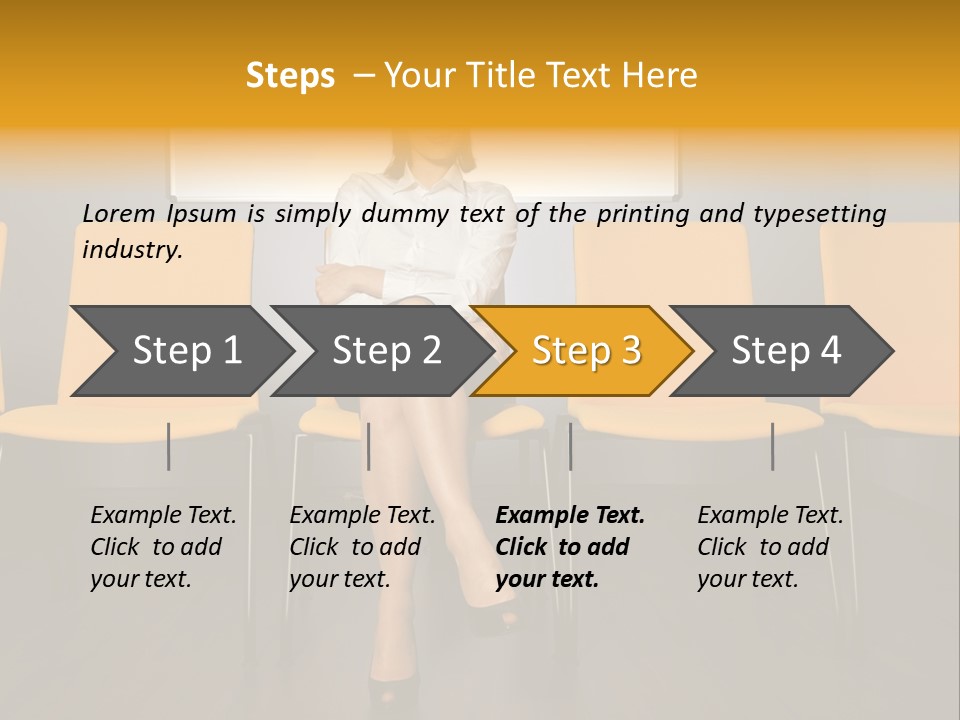 Floor Years Knee PowerPoint Template