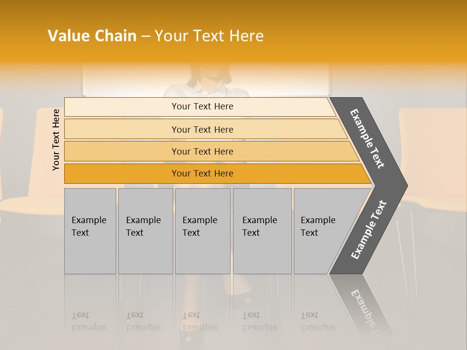 Floor Years Knee PowerPoint Template