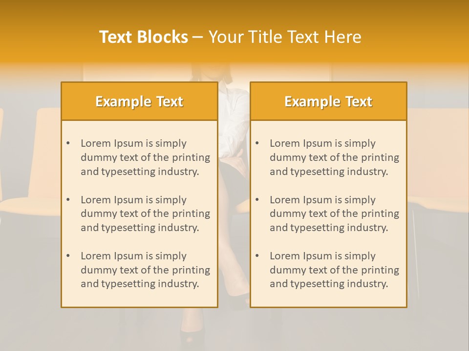 Floor Years Knee PowerPoint Template