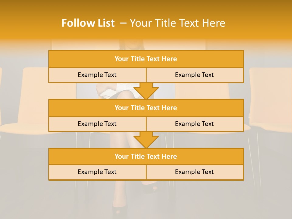 Floor Years Knee PowerPoint Template