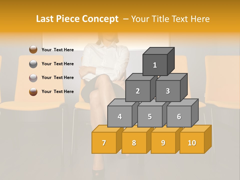 Floor Years Knee PowerPoint Template