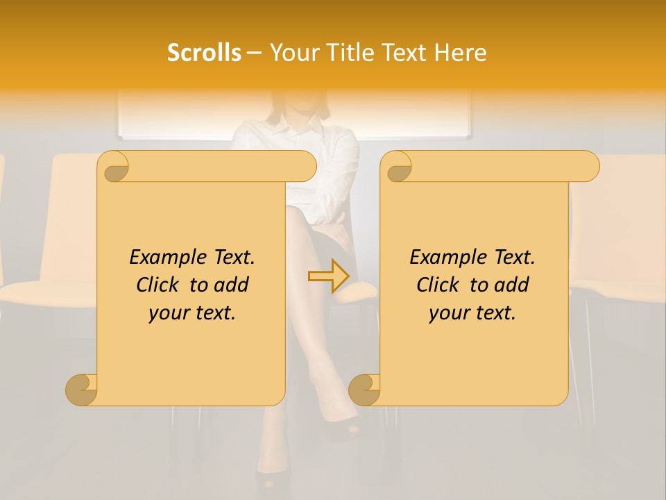 Floor Years Knee PowerPoint Template