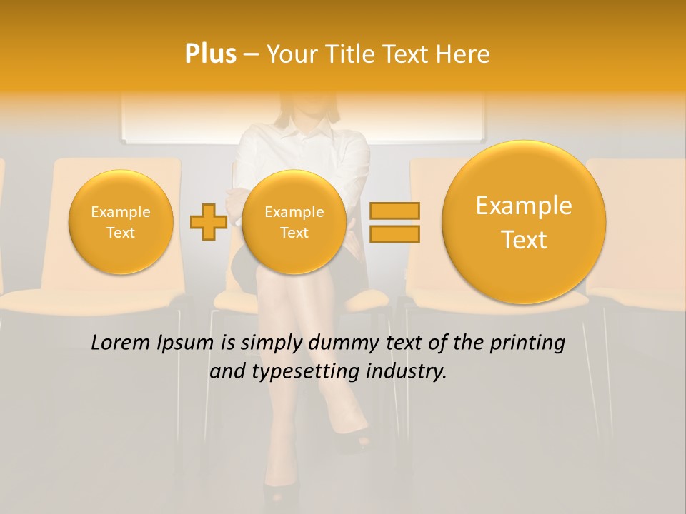 Floor Years Knee PowerPoint Template