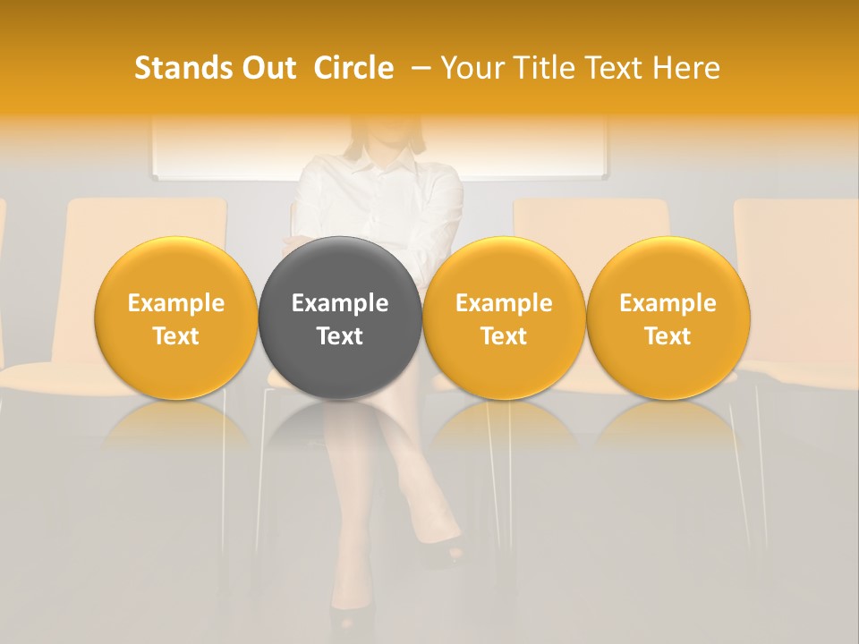 Floor Years Knee PowerPoint Template