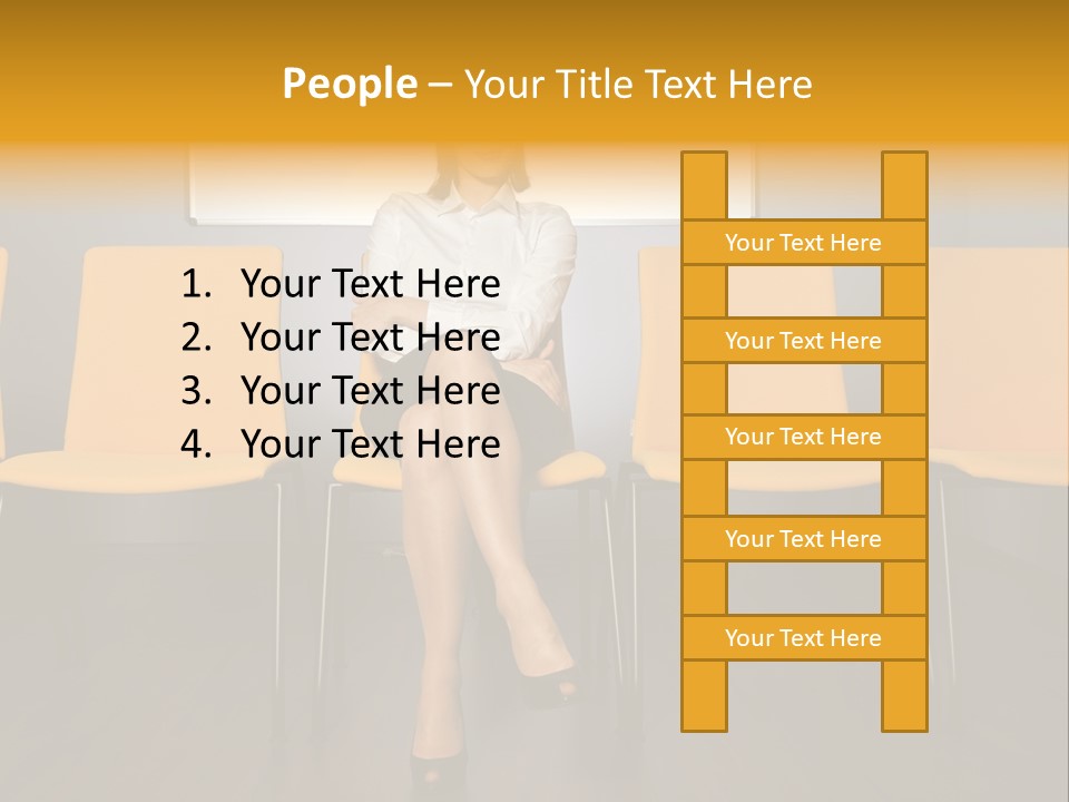 Floor Years Knee PowerPoint Template