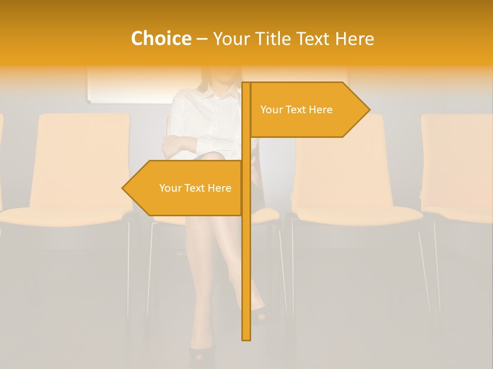 Floor Years Knee PowerPoint Template