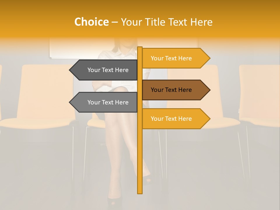 Floor Years Knee PowerPoint Template