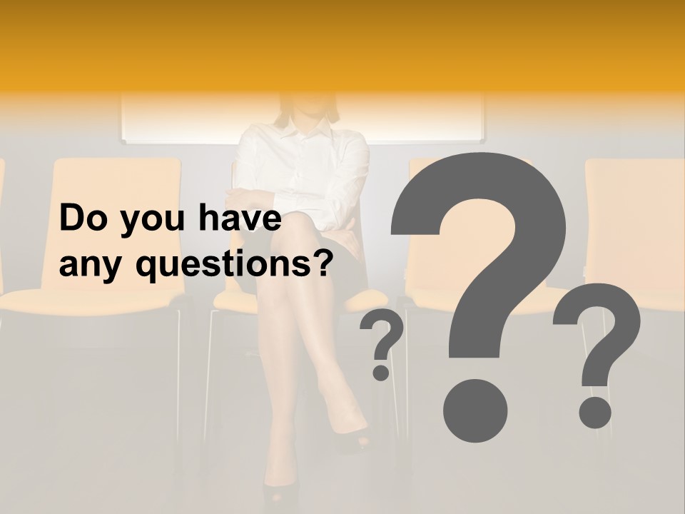 Floor Years Knee PowerPoint Template