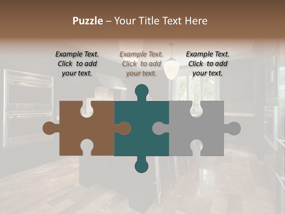 Bottle Bubble Bar PowerPoint Template