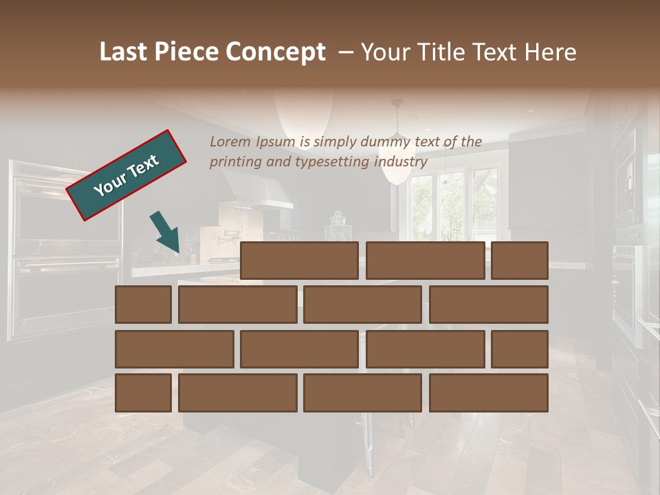 Bottle Bubble Bar PowerPoint Template