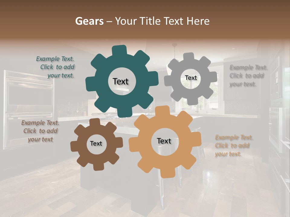 Bottle Bubble Bar PowerPoint Template