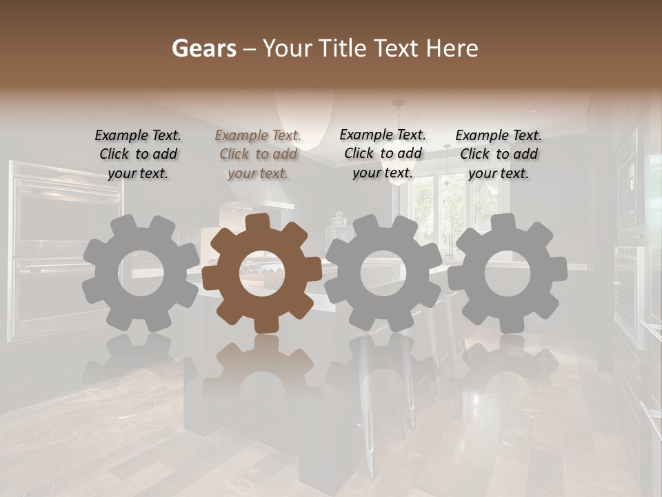 Bottle Bubble Bar PowerPoint Template