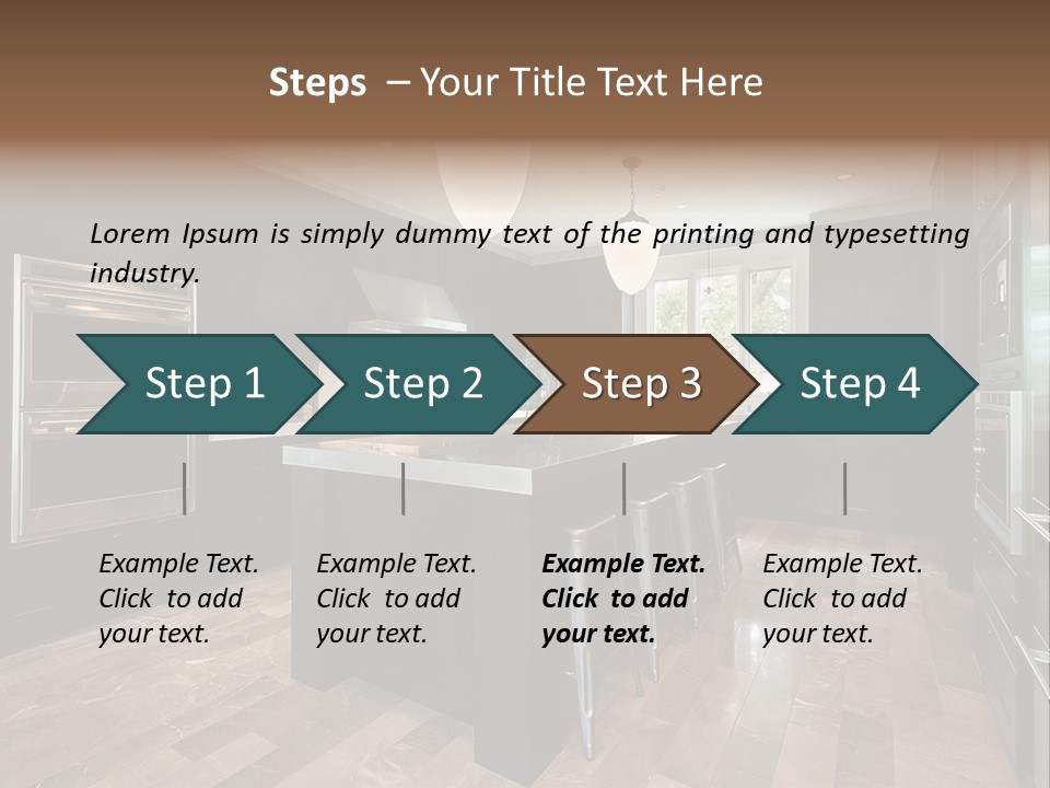 Bottle Bubble Bar PowerPoint Template