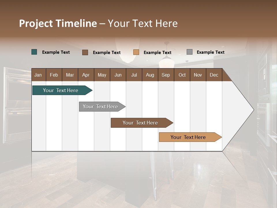 Bottle Bubble Bar PowerPoint Template