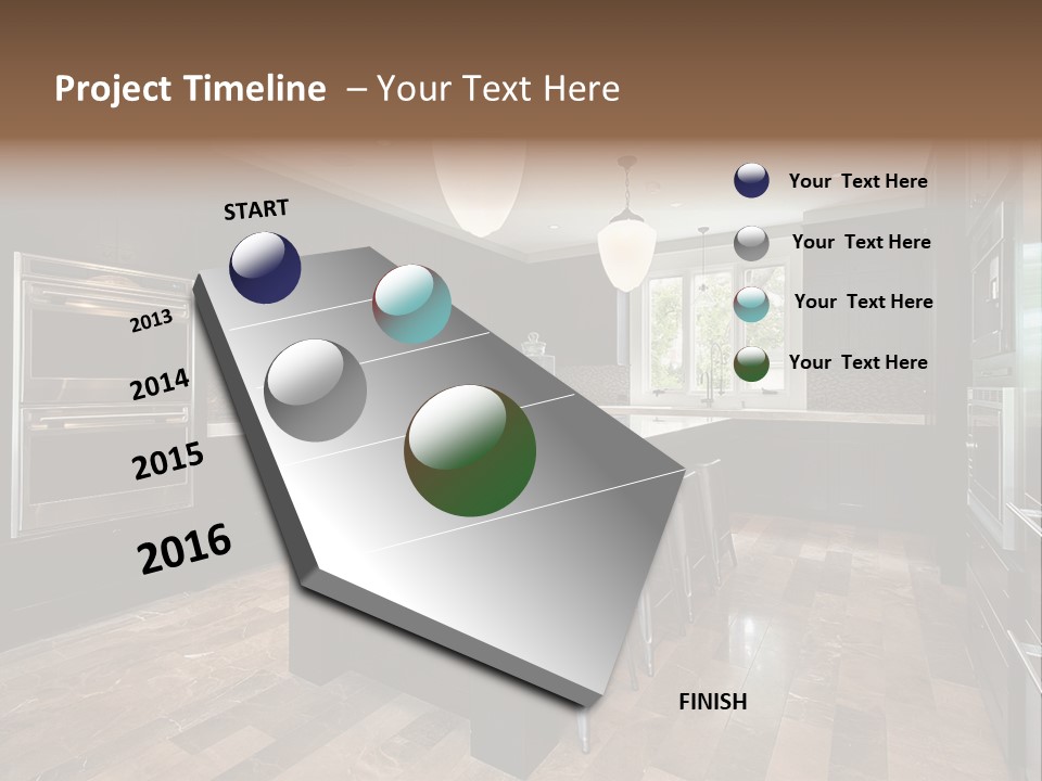 Bottle Bubble Bar PowerPoint Template