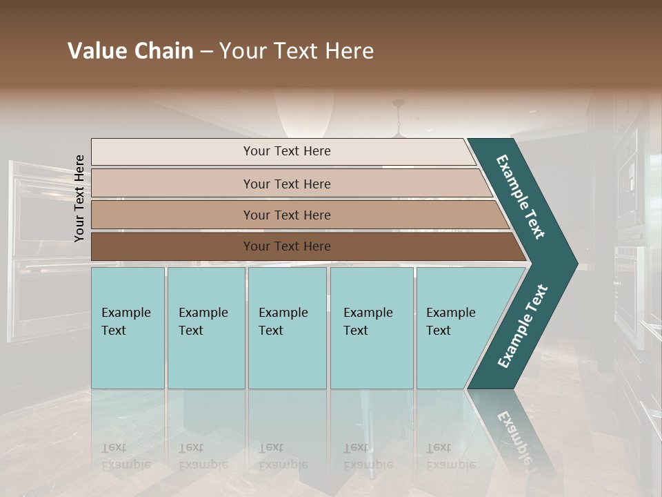 Bottle Bubble Bar PowerPoint Template