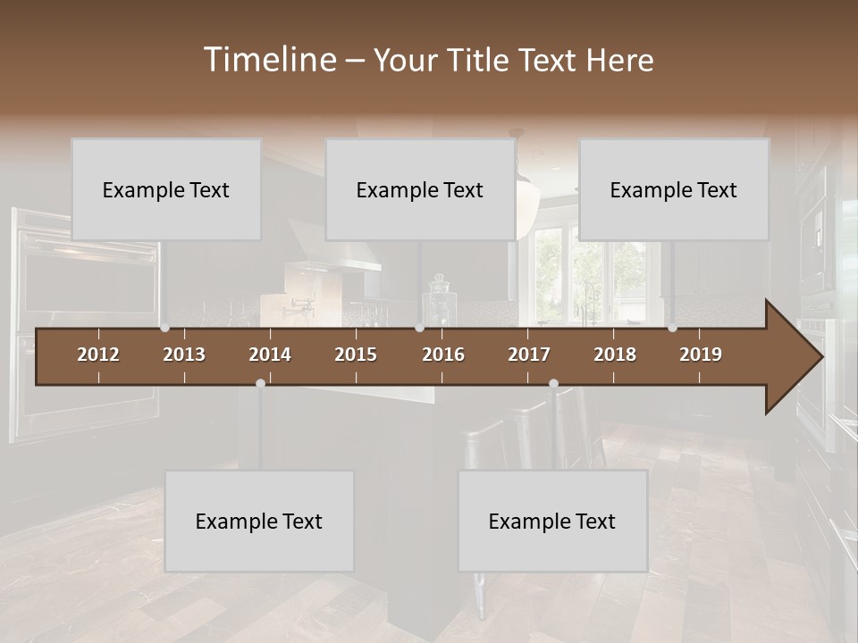 Bottle Bubble Bar PowerPoint Template