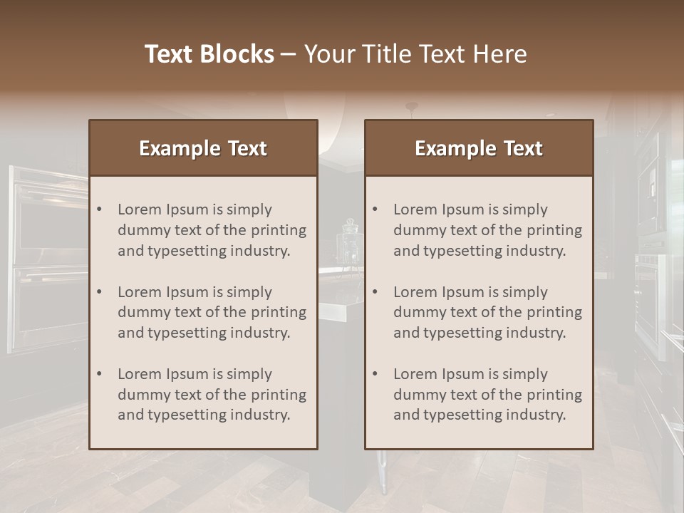 Bottle Bubble Bar PowerPoint Template