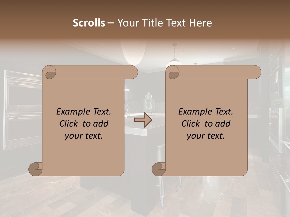Bottle Bubble Bar PowerPoint Template