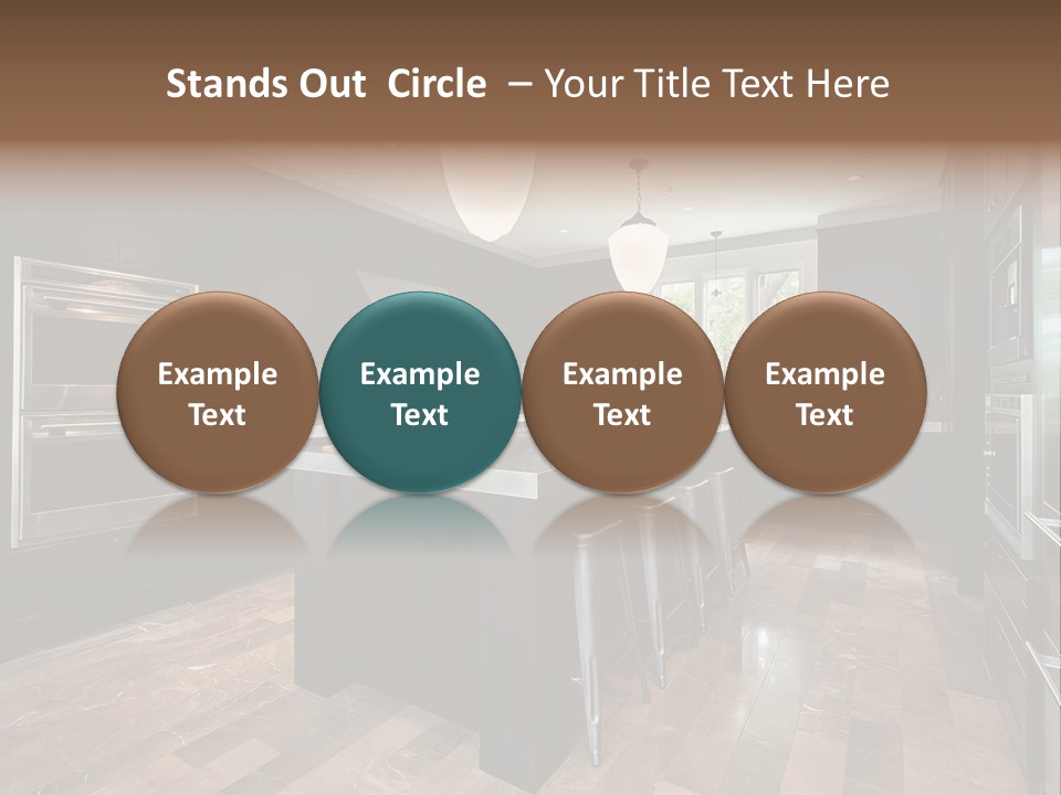 Bottle Bubble Bar PowerPoint Template