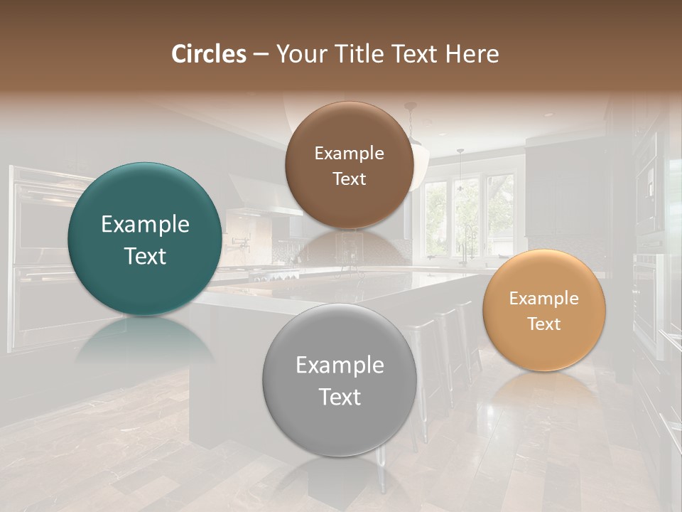 Bottle Bubble Bar PowerPoint Template