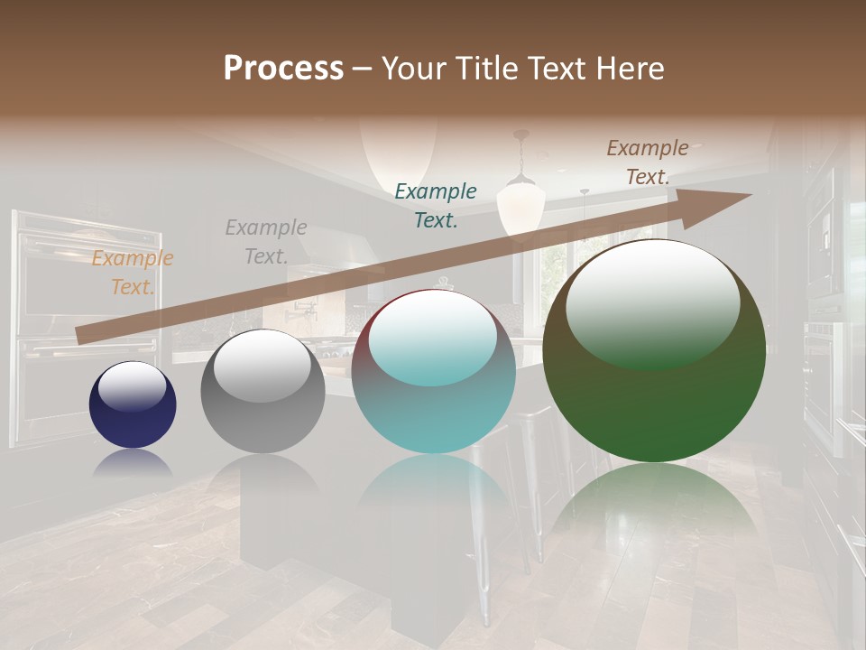 Bottle Bubble Bar PowerPoint Template