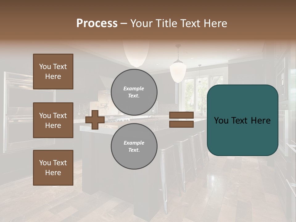 Bottle Bubble Bar PowerPoint Template