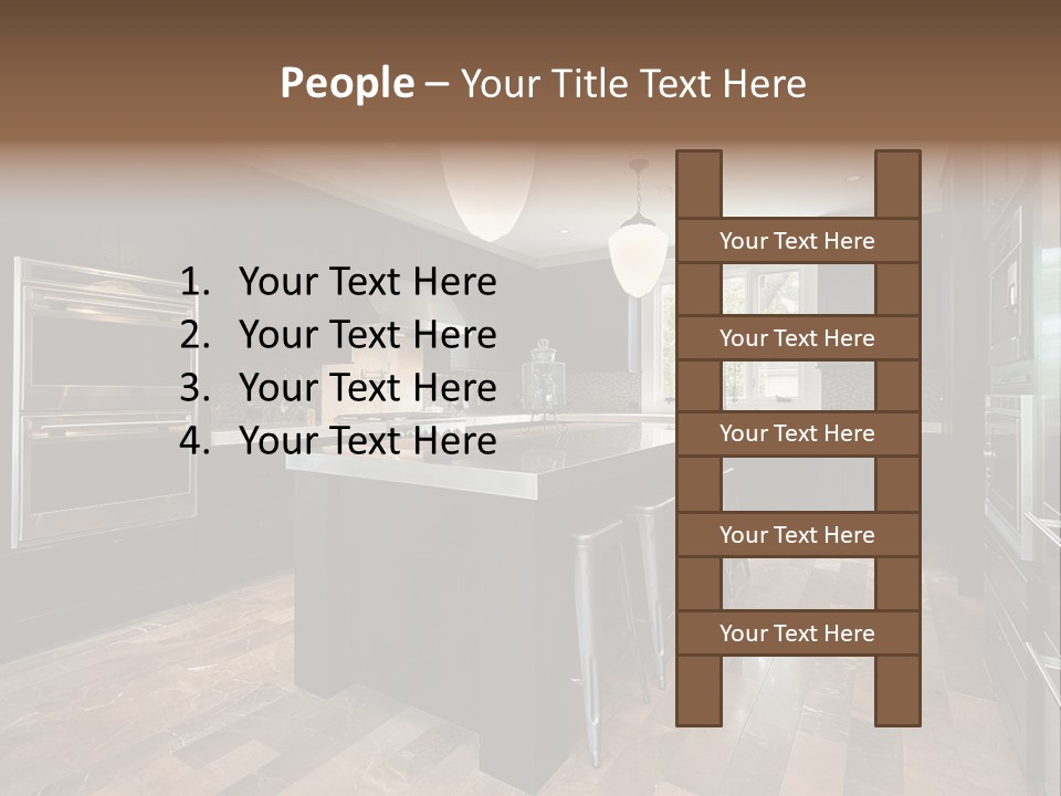 Bottle Bubble Bar PowerPoint Template