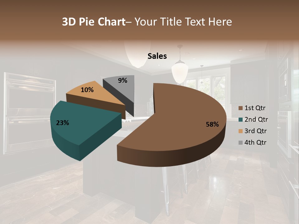 Bottle Bubble Bar PowerPoint Template