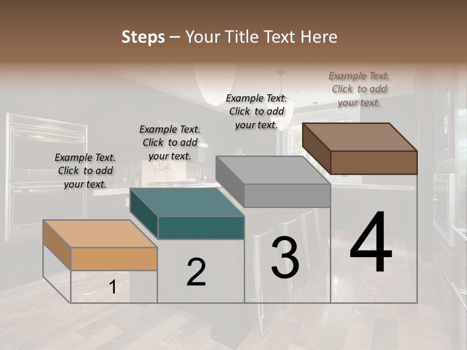 Bottle Bubble Bar PowerPoint Template