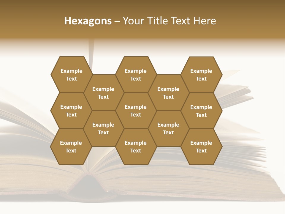 Retro Arrangement Novel PowerPoint Template