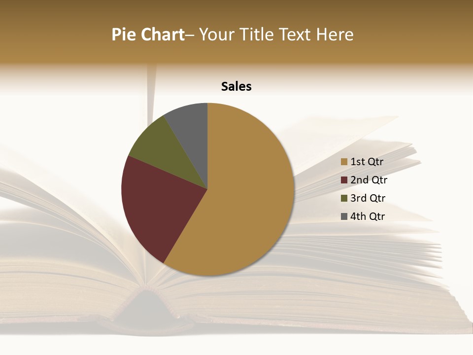 Retro Arrangement Novel PowerPoint Template
